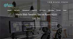 Desktop Screenshot of mediatasarim.com